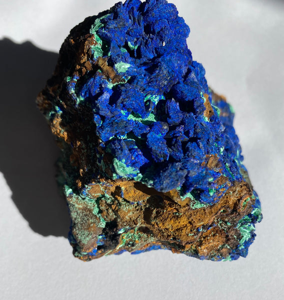 Azurite and Malachite Crystal