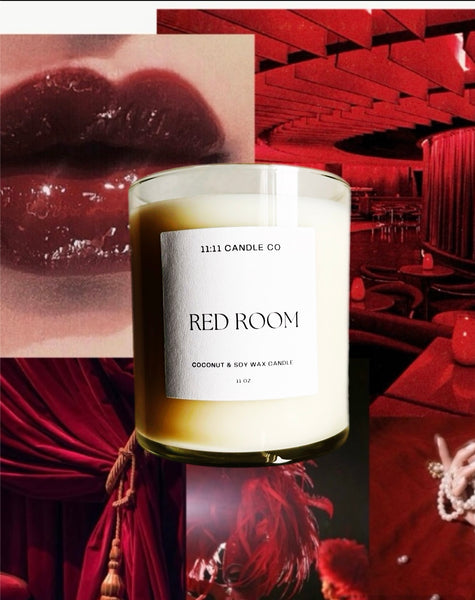 Red Room candle
