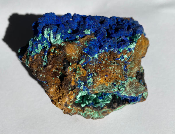 Azurite and Malachite Crystal