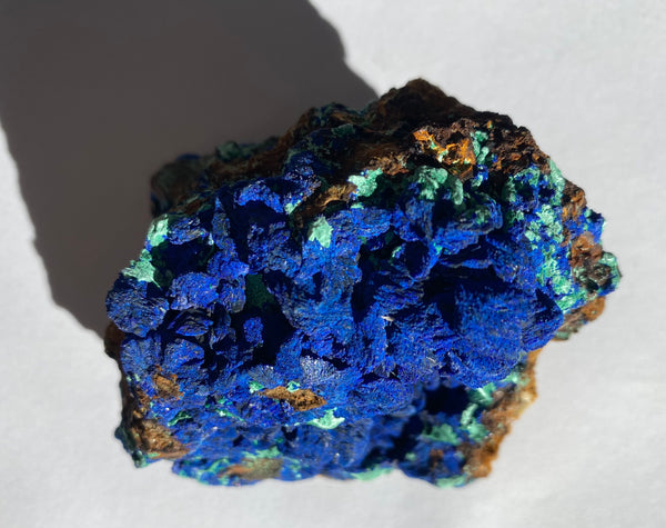 Azurite and Malachite Crystal