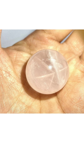 Baby Rose Quartz Spheres