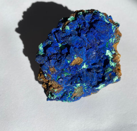 Azurite and Malachite Crystal